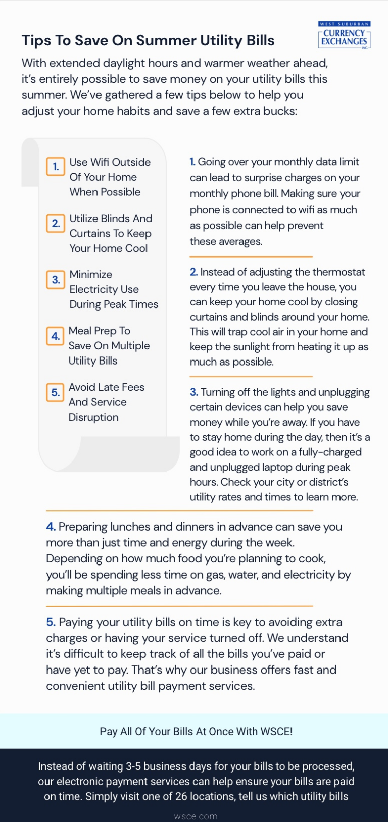 How To Lower Your Chicago Utility Bills This Summer